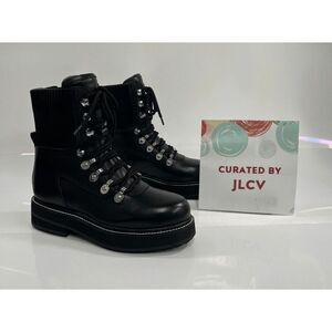 Marc Fisher Women's Elwa Lace Up Booties - Black 5.5M